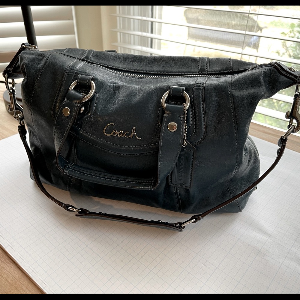 Coach Ashley Satchel - Teal